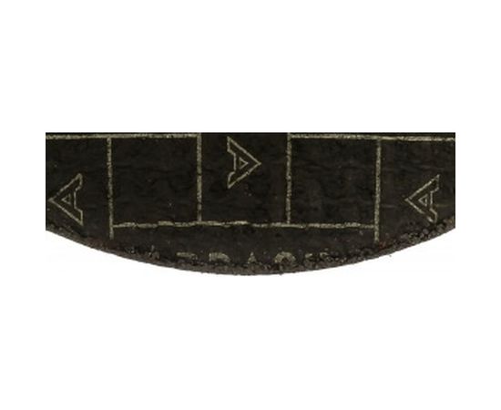 Круг зачистной по металлу тип 27 (125х6х22 мм; A 24 R BF; 14А БУ 80) Luga-Abrasiv D11201252260002 – изображение 2