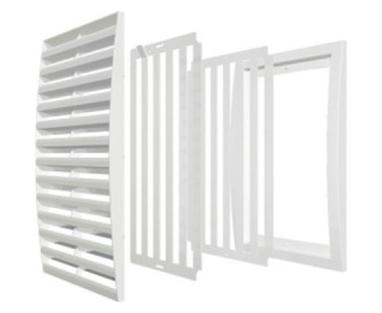 Решетка вентиляционная регулируемая (150х150 мм) ERA 1515РРП – изображение 2