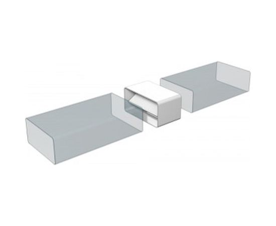 Соединитель с обратным клапаном пластик 60х204 мм ERA 620СКПО – изображение 2