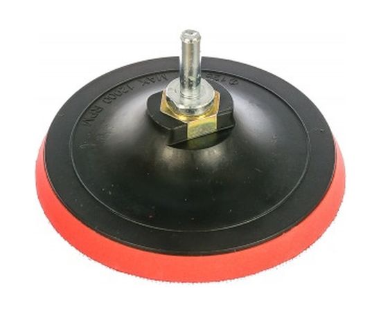 Насадка для дрели и УШМ под липучку, 125 мм Hardax 32-4-125 – изображение 2