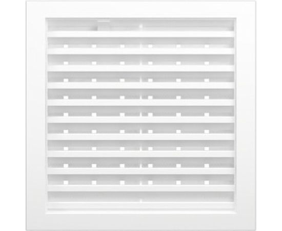 Решетка регулируемая вентиляционная с регулируемым живым сечением (350х350 мм) ERA 3535РРП 86-390 – изображение 2