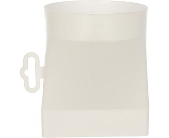 Соединитель эксцентриковый плоского воздуховода с круглым 55х110/D100 ERA 511СП10КП – изображение 2