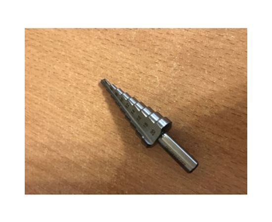 Сверло ступенчатое по металлу (4-20 мм; Р6М5; блистер) GRAFF GMSD420 / 70420 – изображение 3