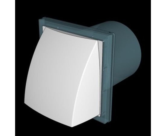 Выход стенной с обратным клапаном (150х150 мм, фланец 100 мм) ERA 1515К10ФВ 233-033 – изображение 4