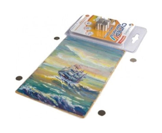 Неодимовый магнит - диск 10х1мм, 50шт Forceberg 9-1212192-050 – изображение 4