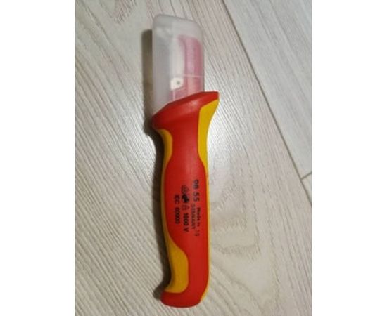 Нож для снятия изоляции с пяткой KNIPEX KN-9855 – изображение 5