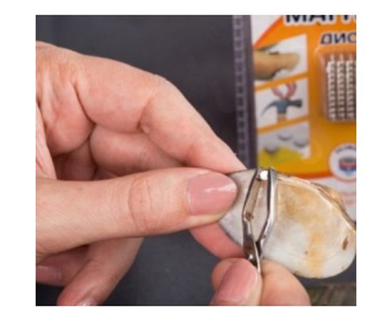 Неодимовый магнит - диск 3х2мм, 240шт, Forceberg 9-1212008-240 – изображение 5