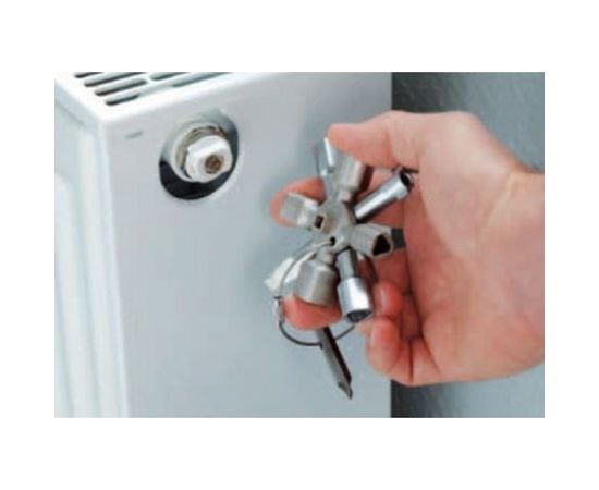 Ключ для электрошкафов с битой и переходником Knipex KN-001101 – изображение 5