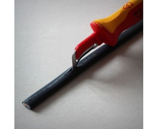 Нож для снятия изоляции с пяткой KNIPEX KN-9855 – изображение 6