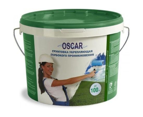 Укрепляющая грунтовка глубокого проникновения Oscar ведро 10 кг GV os-10kg 