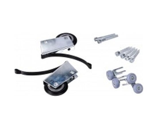 Ролики в комплекте Mebax Асимметрия 2-ой класс с саморезом 6 мм под трек 00000000028 