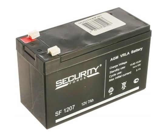 Батарея аккумуляторная Security Force SF 1207 