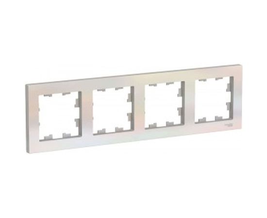 Рамка Schneider Electric 4-м ATLAS DESIGN универсальная, жемчуг ATN000404 1240266 