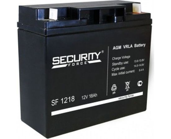 Батарея аккумуляторная Security Force SF 1218 