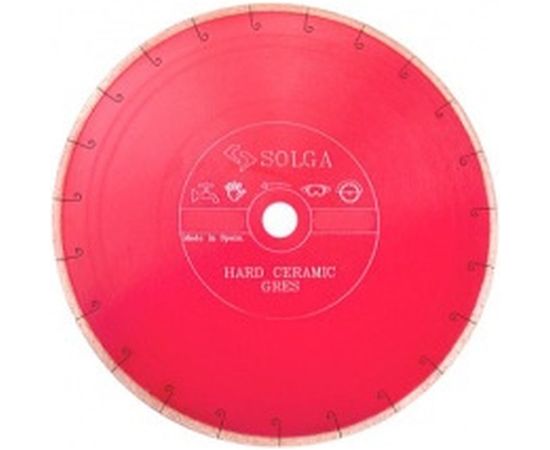 Диск алмазный сплошной (300х25,4 мм) HARD CERAMICS Solga Diamant 20010300 