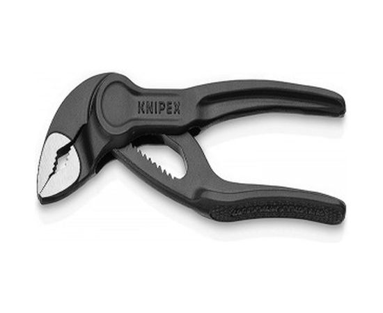 Переставные сантехнические клещи с фиксатором KNIPEX L-100 мм,COBRA XS KN-8700100 