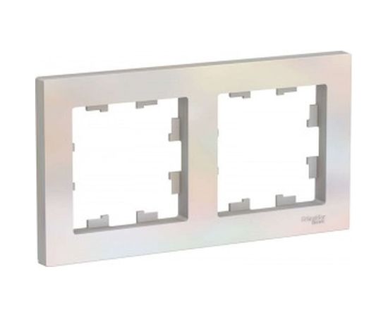 Рамка Schneider Electric 2-м ATLAS DESIGN универсальная, жемчуг ATN000402 1240264 