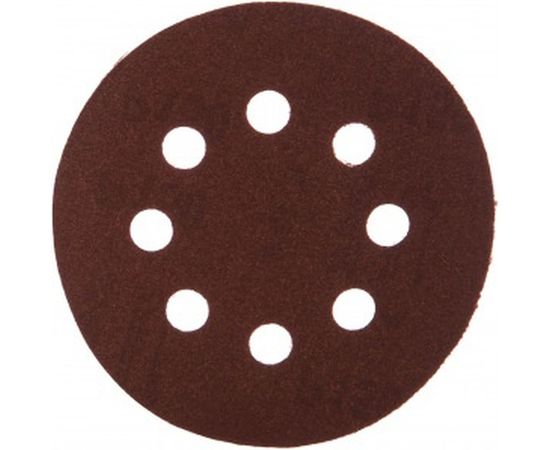 Круг шлифовальный (5 шт; 125 мм; P150; 8 отв.) MOS 39837М 