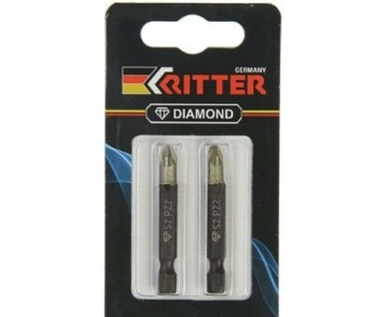 Бита 2x70 мм магнитная Diamond PH RITTER PS20112075 