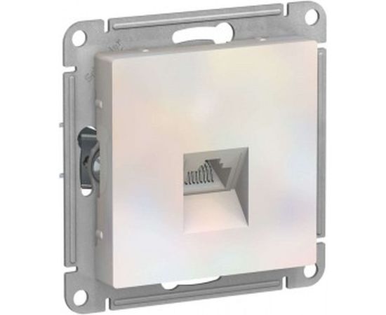 Механизм компьютерной розетки Schneider Electric ATLAS DESIGN RJ45 жемчуг ATN000483 1240297 