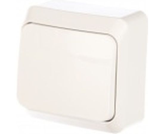 Одноклавишный выключатель Schneider Electric ОП Этюд 10А IP20 белый BA10-001B 