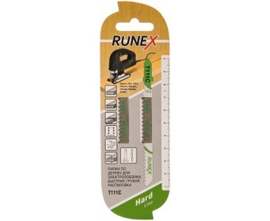 Пилки 100x75 мм, быстрый, грубый распил, T111C, 2 шт. Runex 555103-2 – изображение 2