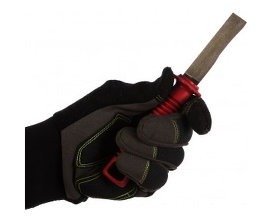 Абразивный ромбовидный напильник для заточки зубьев пил и ножовок SAMURAI DFH-70 – изображение 2