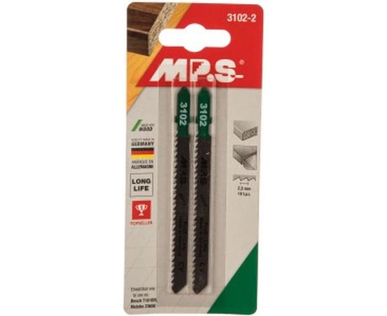 Пилки T101BR (100х75х2.5 мм; 2 шт.) по дереву и ДСП MPS 3102-2 – изображение 2