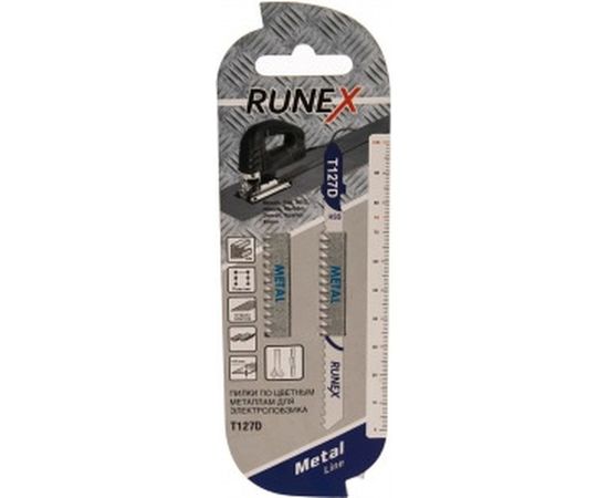 Пилки по металлу T127D (100x75 мм; 2 шт.)&nbsp;Runex 555008-2 – изображение 2