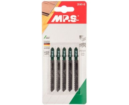 Пилки (80х55х1.9 мм; 5 шт.) по ламинату, ДСП, МДФ MPS 3141 – изображение 2