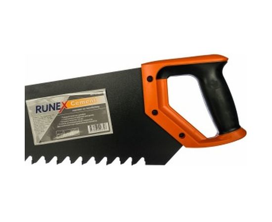 Ножовка по пенобетону Runex Cement 600мм твердосплавные зубья 577404 – изображение 2