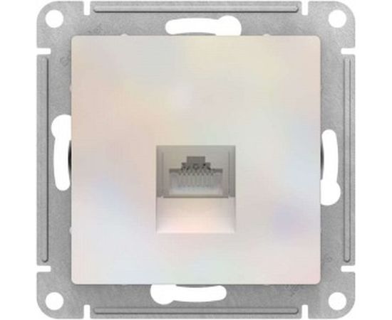 Механизм компьютерной розетки Schneider Electric ATLAS DESIGN RJ45 жемчуг ATN000483 1240297 – изображение 2