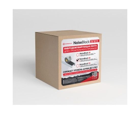 Вибродемпфирующая лента для строительного профиля STP NoiseBlock 50 46264 – изображение 3