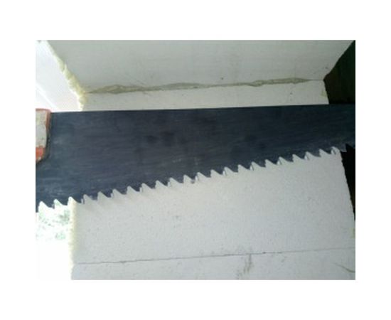 Ножовка по пенобетону Runex Cement 600мм твердосплавные зубья 577404 – изображение 7