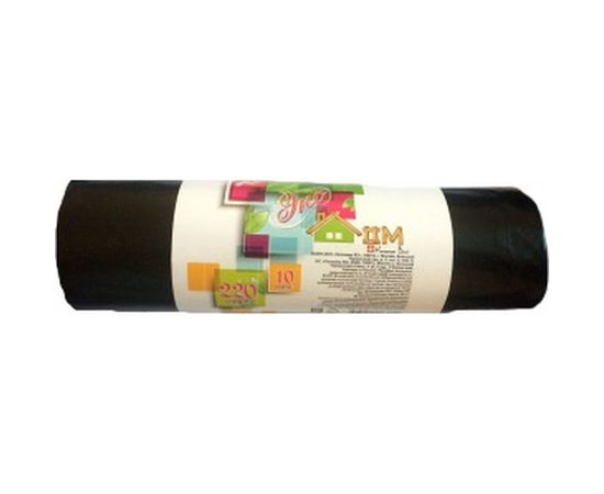 Мешки для мусора Экодом в рулоне (10 шт; 220 л) Концепция Быта 3019 