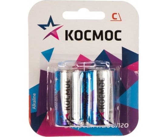 Батарейка LR LR14 Максимум BP2 2шт КОСМОС KOCLR14MAX2BL 