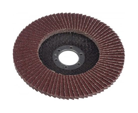 Круг лепестковый торцевой (125х22.2 мм; Р180) Vertextools 12600-180 