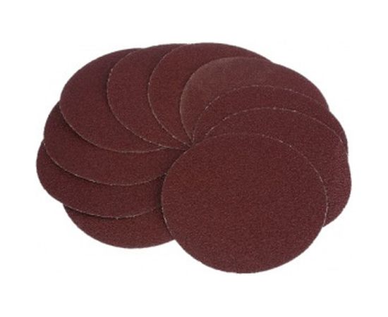 Круг абразивный под липучку (125 мм; Р80) Vertextools 12800-080 