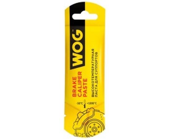 Комплексная противозадирная высокотемпературная смазка суппортов 5 гр WOG WGC0625 