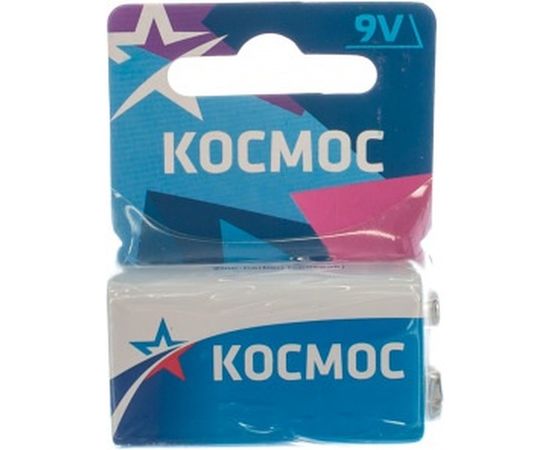 Батарейка Крона S 6F22 КОСМОС KOC6F221BL 