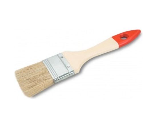 Малярная плоская кисть VIRTUS Standard натуральная щетина, 38 мм 001002038 