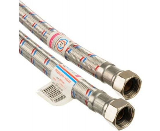 Подводка для воды TР-сантехника Гигант, нержавеющая сталь, 50 см, в/в 1/2 26475 