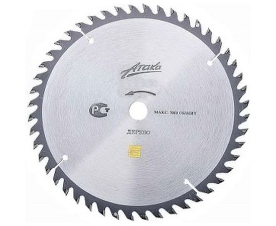 Диск пильный (210 мм; 60T; 30 мм) по дереву профи АТАКА 8079560 