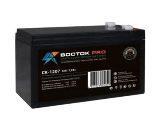 Батарея аккумуляторная ВОСТОК СК СК 1207 