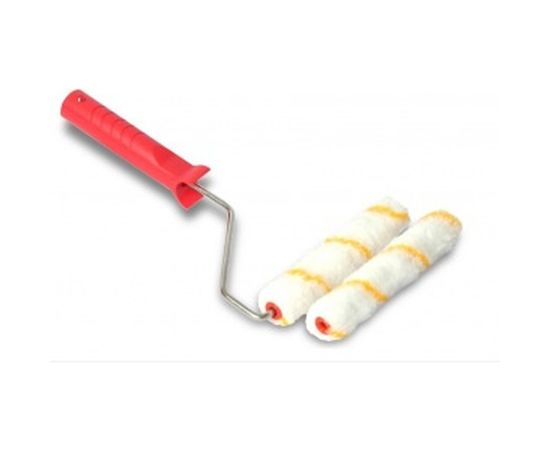 Малярный мини-валик в сборе VIRTUS Полиакрил 110 мм ручка + 2 валика 002212110 