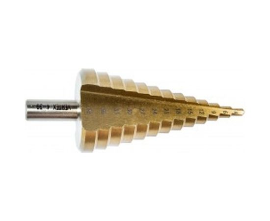 Сверло по металлу ступенчатое 4-39 мм Vertextools 004-39 