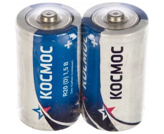 Батарейка S R20S 2шт КОСМОС KOCR20 