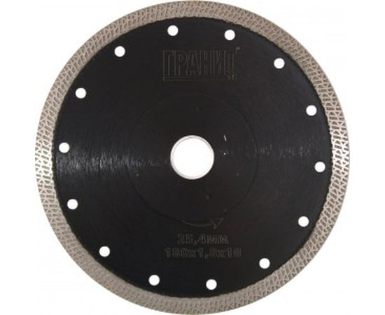 Диск алмазный по керамике CPSP (180х25.4х1.8х10 мм) ГРАНИТ 250828 – изображение 2