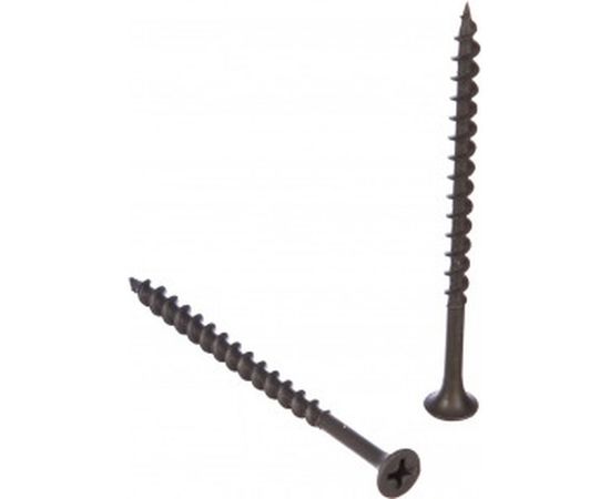 Саморез по дереву VIPКрепеж черный 4,2х70 к 242 шт 40125 VIP – изображение 2