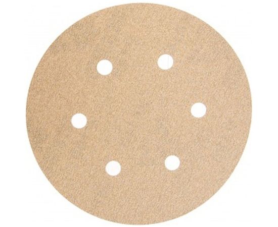 Диск шлифовальный KP14D (10 шт; 150 мм; P180; 6 отверстий; Velcro) БАЗ 960000141986 – изображение 2